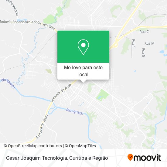 Cesar Joaquim Tecnologia mapa