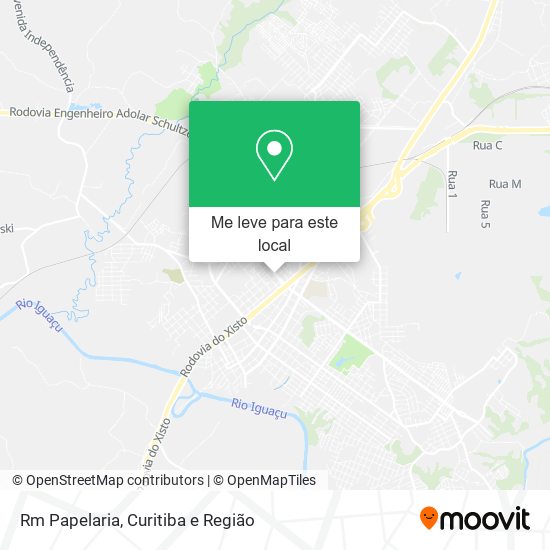 Rm Papelaria mapa