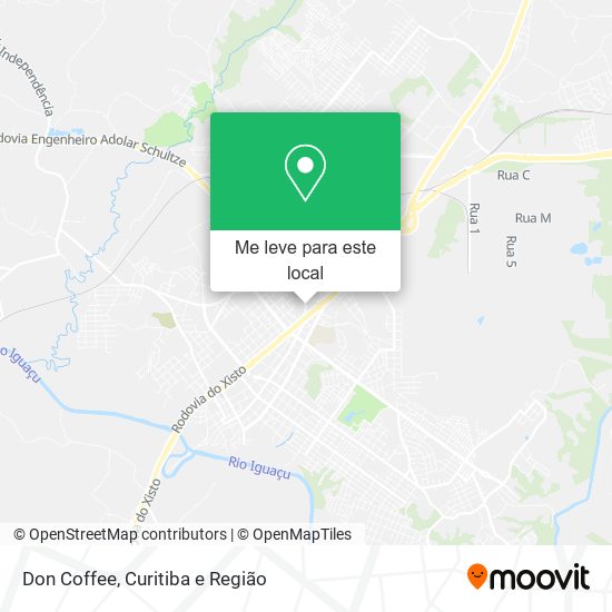 Don Coffee mapa