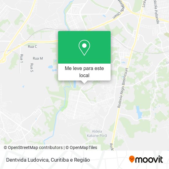Dentvida Ludovica mapa