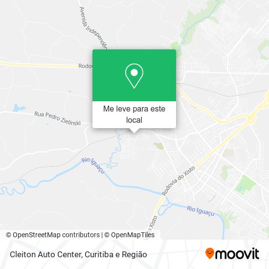 Cleiton Auto Center mapa