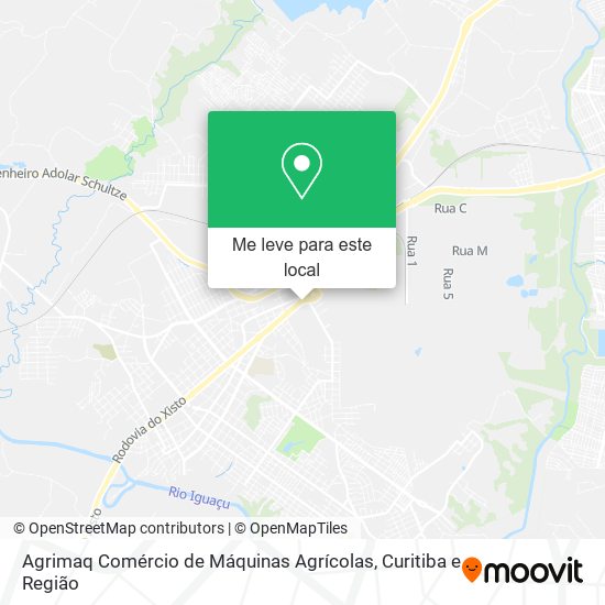 Agrimaq Comércio de Máquinas Agrícolas mapa