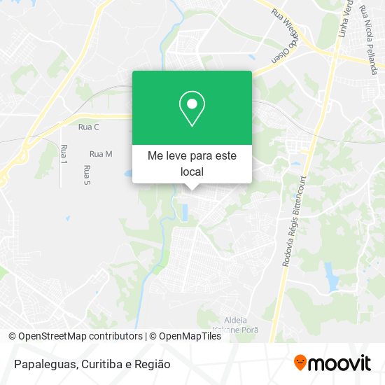 Papaleguas mapa