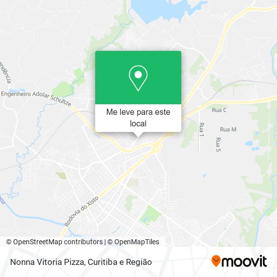 Nonna Vitoria Pizza mapa