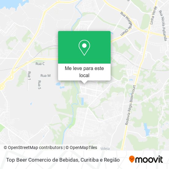 Top Beer Comercio de Bebidas mapa