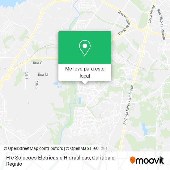 H e Solucoes Eletricas e Hidraulicas mapa