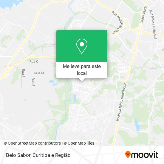 Belo Sabor mapa