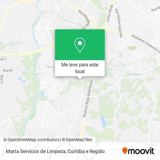 Marta Servicos de Limpeza mapa