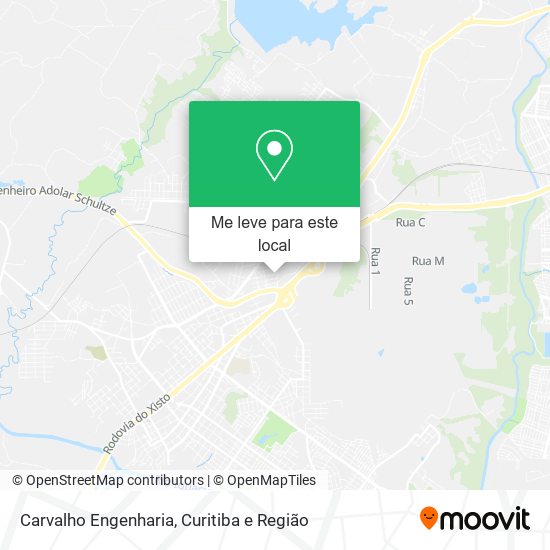 Carvalho Engenharia mapa