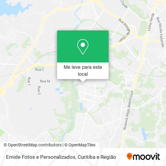 Emide Fotos e Personalizados mapa