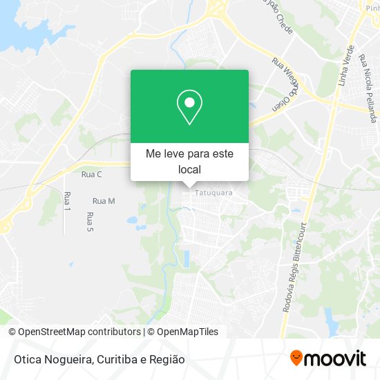 Otica Nogueira mapa