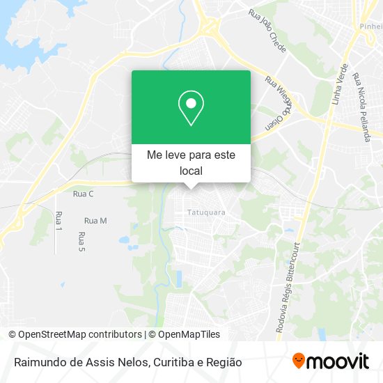 Raimundo de Assis Nelos mapa