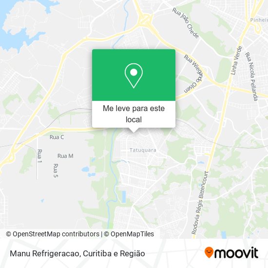 Manu Refrigeracao mapa