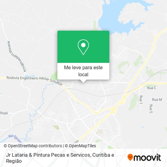 Jr Lataria & Pintura Pecas e Servicos mapa