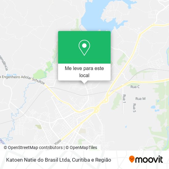 Katoen Natie do Brasil Ltda mapa