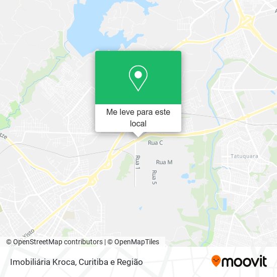 Imobiliária Kroca mapa