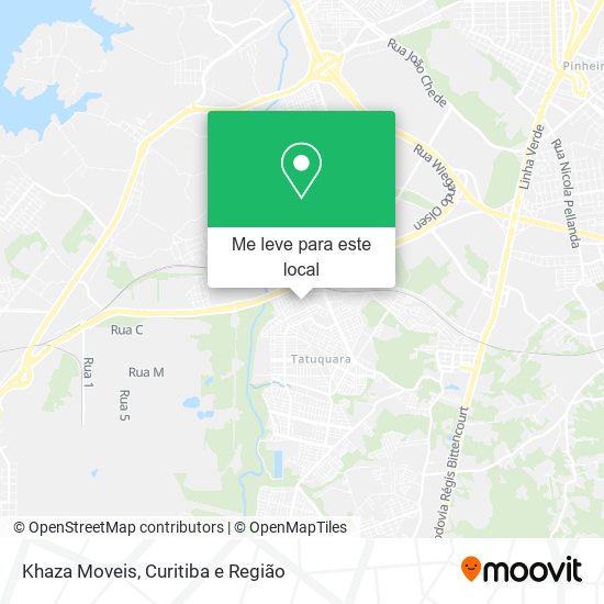 Khaza Moveis mapa