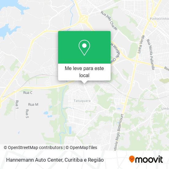 Hannemann Auto Center mapa