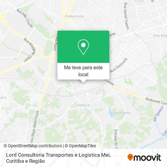 Lord Consultoria Transportes e Logistica Mei mapa