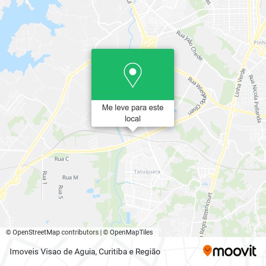 Imoveis Visao de Aguia mapa