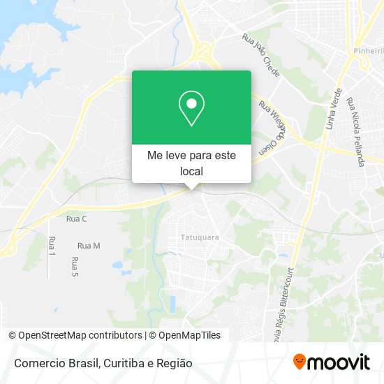 Comercio Brasil mapa