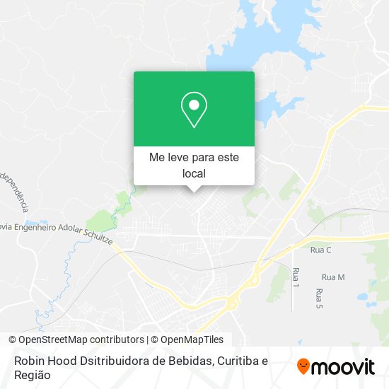 Robin Hood Dsitribuidora de Bebidas mapa