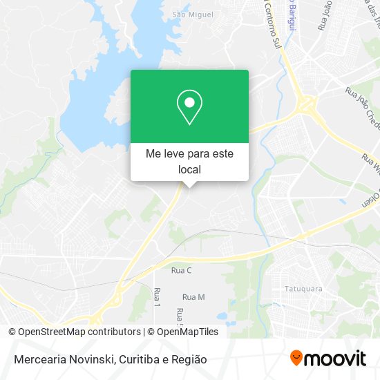 Mercearia Novinski mapa