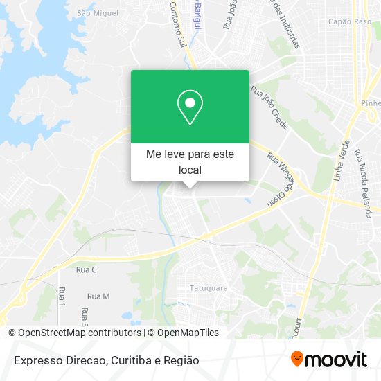 Expresso Direcao mapa