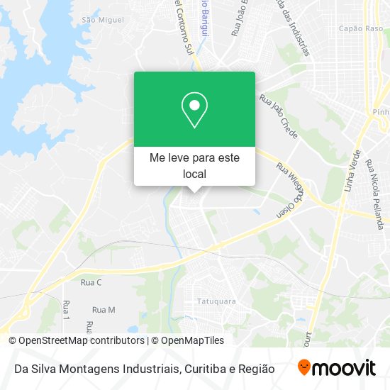 Da Silva Montagens Industriais mapa