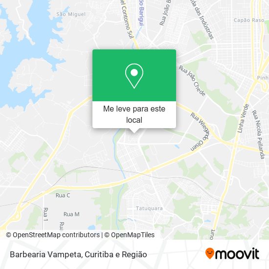 Barbearia Vampeta mapa