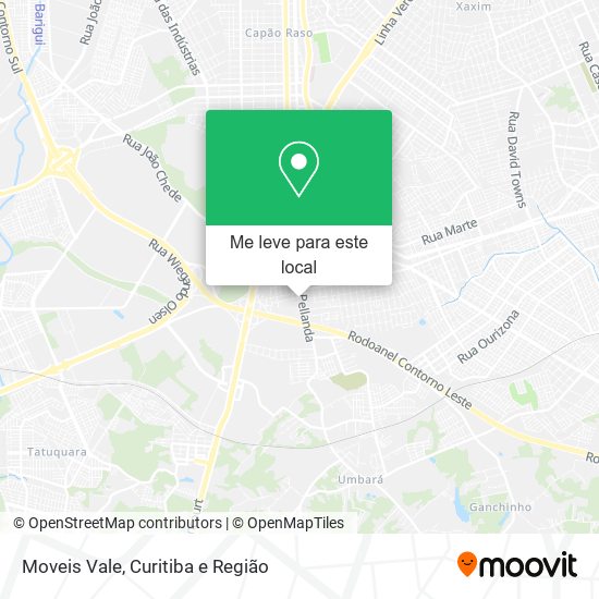 Moveis Vale mapa