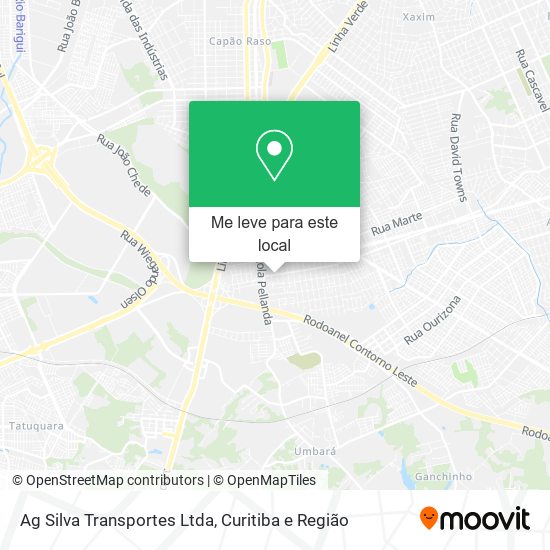 Ag Silva Transportes Ltda mapa