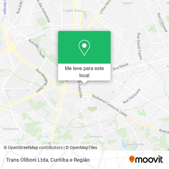 Trans Oliboni Ltda mapa