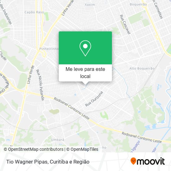 Tio Wagner Pipas mapa