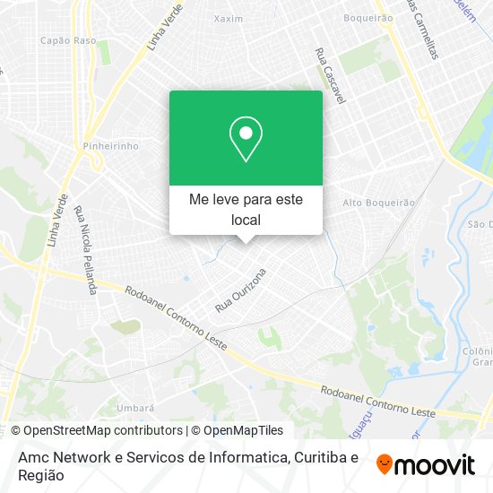 Amc Network e Servicos de Informatica mapa