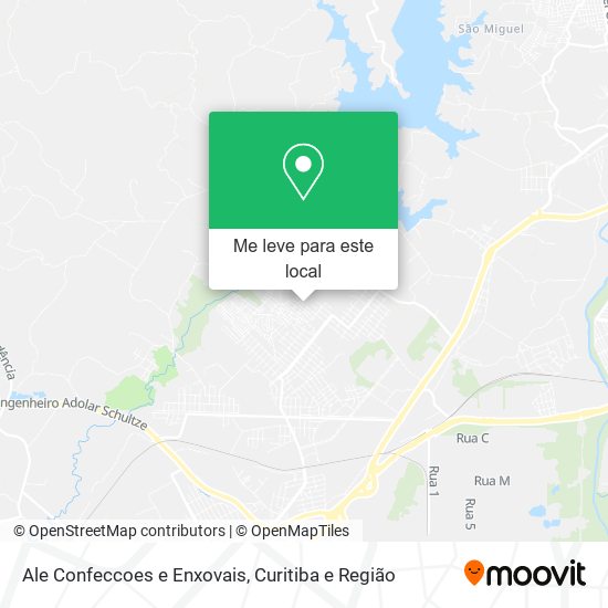 Ale Confeccoes e Enxovais mapa