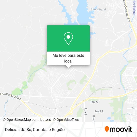 Delicias da Su mapa