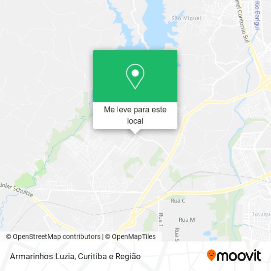 Armarinhos Luzia mapa