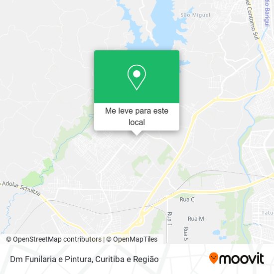 Dm Funilaria e Pintura mapa