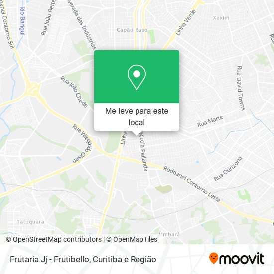Frutaria Jj - Frutibello mapa