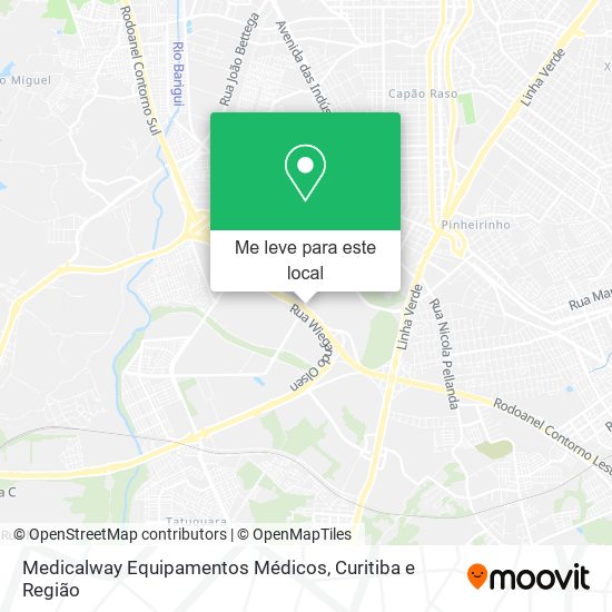 Medicalway Equipamentos Médicos mapa