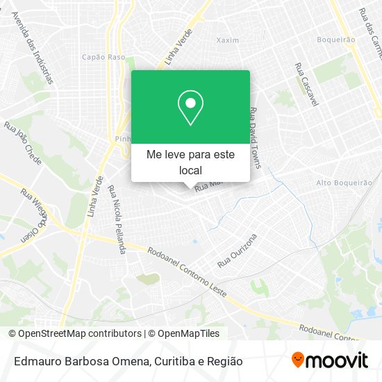 Edmauro Barbosa Omena mapa