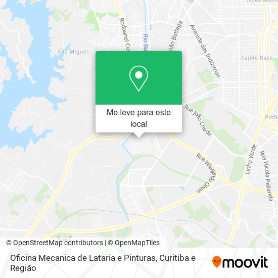 Oficina Mecanica de Lataria e Pinturas mapa