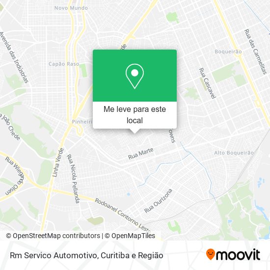 Rm Servico Automotivo mapa