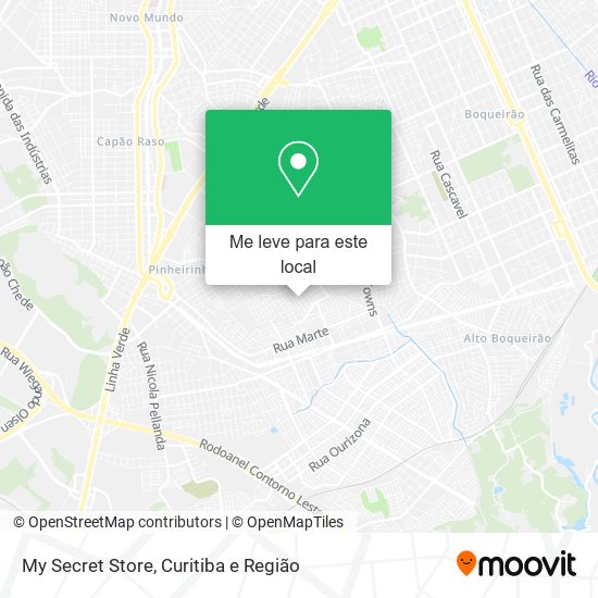 My Secret Store mapa