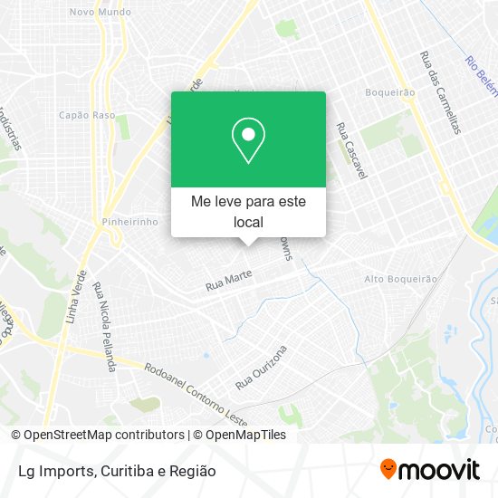 Lg Imports mapa