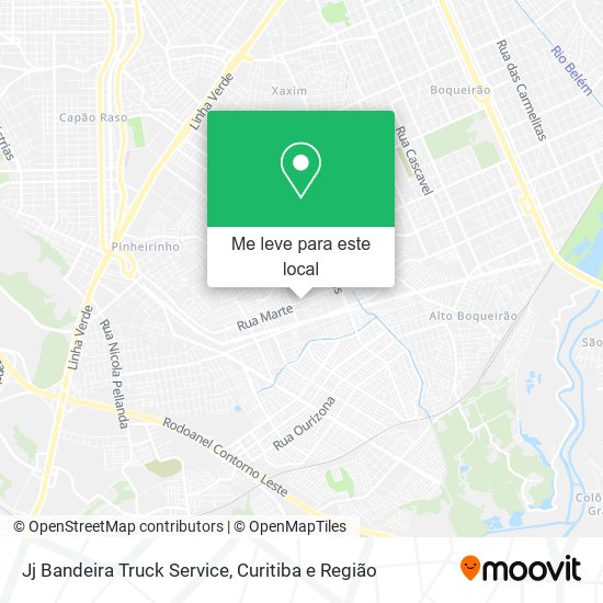 Jj Bandeira Truck Service mapa