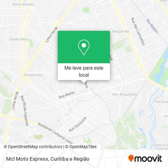 Mcl Moto Express mapa