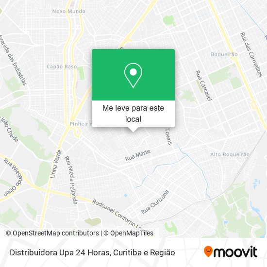 Distribuidora Upa 24 Horas mapa