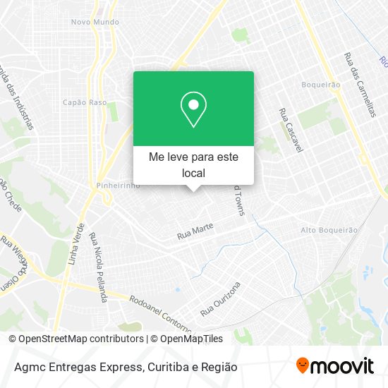 Agmc Entregas Express mapa